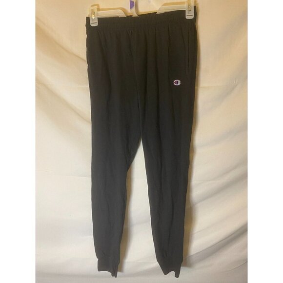 Champion Mens Black Joggers Sweatpants Basic Pants Size Small S - Picture 1 of 2